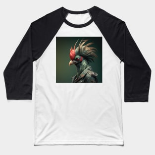 rooster punk guardian side 2 Baseball T-Shirt